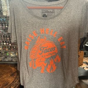raise hell eat tacos shirt